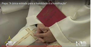 papa video missa de 2 de fevereiro